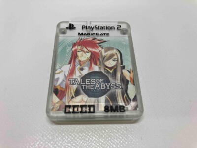 HORI Tales of the Abyss PlayStation 2 PS2 Memory Card with
