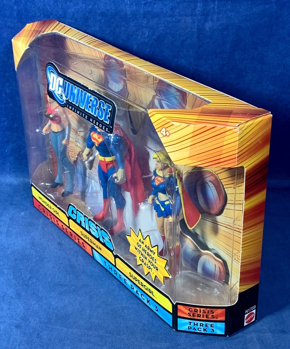 SUPERBOY and SUPERGIRL フィギュアセット Classic Silver Age Supergirl & Superboy Deluxe Action Figure