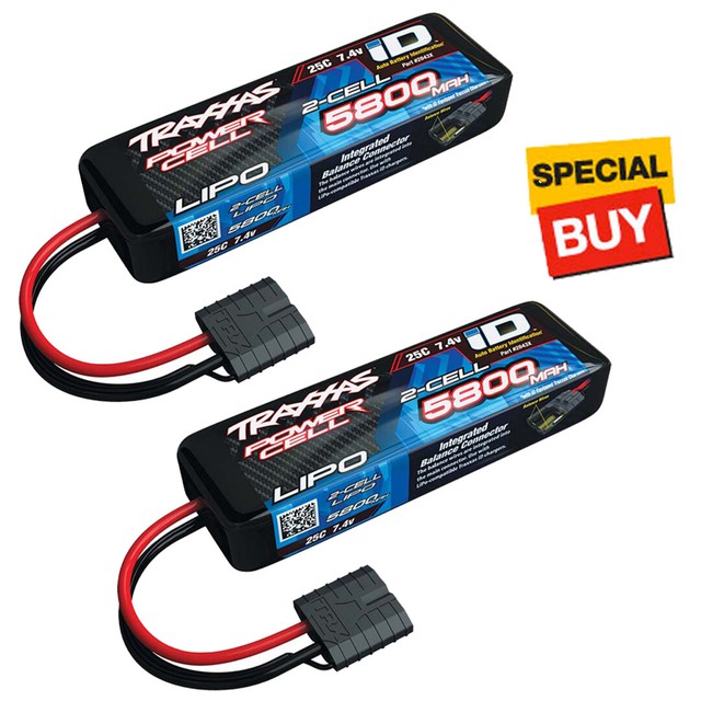 Traxxas 2843X 5800mAh 2S LiPo
