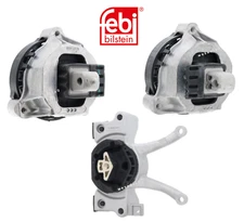 Engine Motor Mount Hydraulic & Transmission Mount Set 3pc OES for BMW 530i 17-23