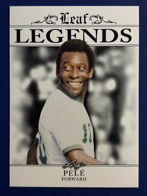 PELE -- BRAZIL - 2022 LEGENDS #LA-08 MINT FIFA WORLD CUP SOCCER CARD