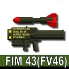 Toy FIM  Surface to Air Missle Launcher with toy brick minifigures army Stinger