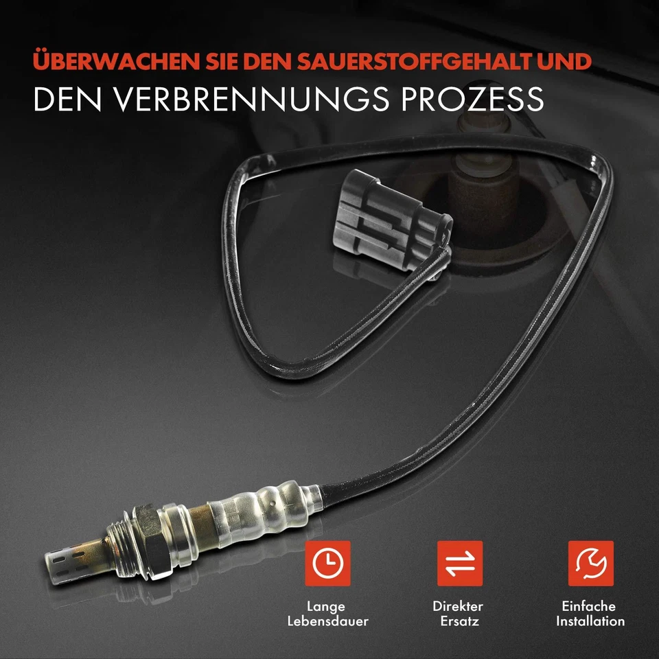 2x Sonda Lambda Sonda Regolazione + Sonda Diagnostica per Fiat Palio Weekend 171 1.6 16 2001 - Immagine 3 di 4