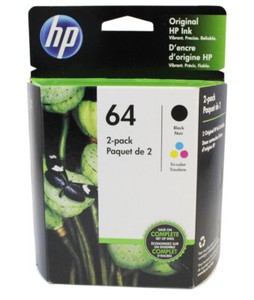 hp ink 64 black
