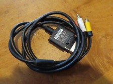 Official OEM Microsoft Xbox 360 AV Composite Audio/Video Cable RCA Patch Chord