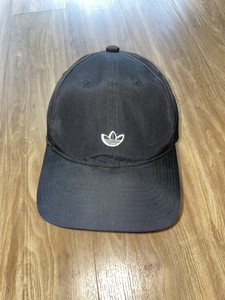 adidas trefoil baseball cap black