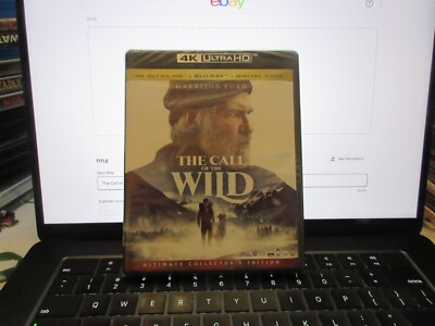 The Call of the Wild (4K Ultra HD Blu-ray Disc, 2020) BRAND NEW free ship!!!