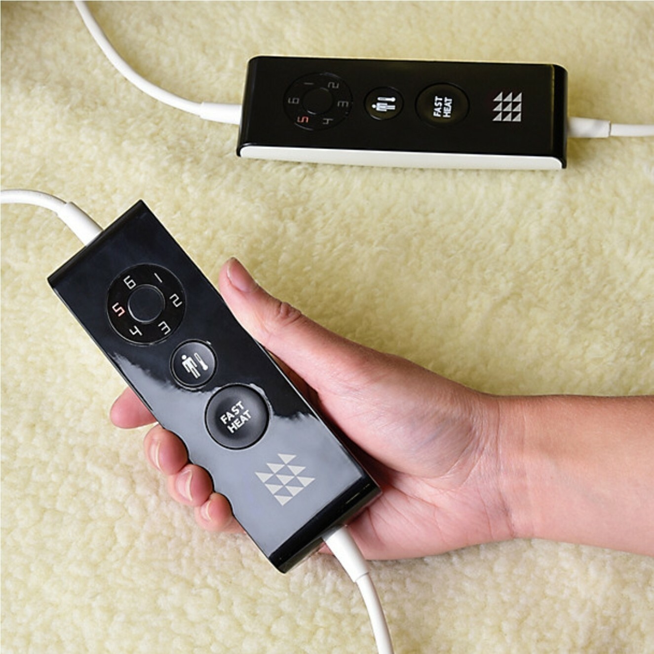 Clearance!! Luxury Fleece Fitted Electric Blanket KING DUAL. Lakeland