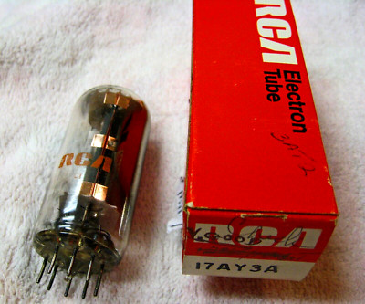 RCA 17AY3A Vacuum Tube TESTS STRONG, Sencore TC 142 Checker.  Ships Free