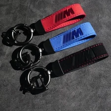 Suede Car Keychain Gift for BMW M