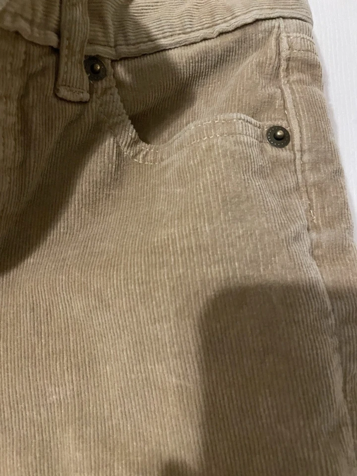 J.Crew/Crewcuts- Pantalones elásticos de pana castaño para niños en talla 8 Foto 4 de 4