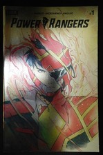 POWER RANGERS 1 BOOM FOIL VARIANT COMIC RED RANGER PEACH MOMOKO PARROTT 2020 NM