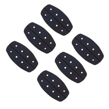 6 PCS Breathable Sponge Shoulder Pads Removable Strap Push up Adhesive