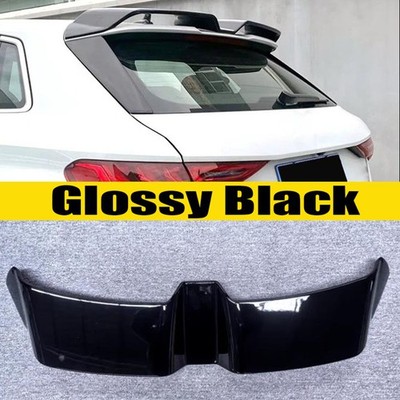 Glossy Black Rear Roof Spoiler Wing for Audi A3 Sline/A3 8Y Hatchback 2021-2024