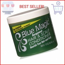 Blue Magic Conditioner, Hair & Scalp, Bergamot, 12 Oz 0.84 per fl oz