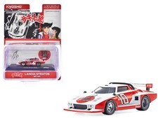 Kyosho 07009B3 1/64 Lancia Stratos #10 White and Red "The Circuit