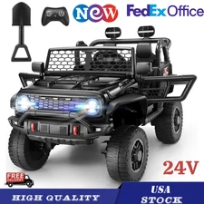 24V Ride on Car 2 Seater Electric Truck 4WD/2WD 4x100W Power Electric SUV Gifts