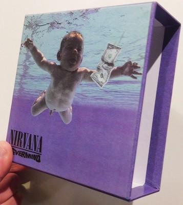 NIRVANA NEVERMIND LEERKARTON FÜR JAPAN MINI LP CD KURT COBAIN G01