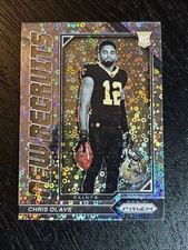 2022 Panini Prizm #NR-6 Chris Olave New Recruits Prizms No Huddle
