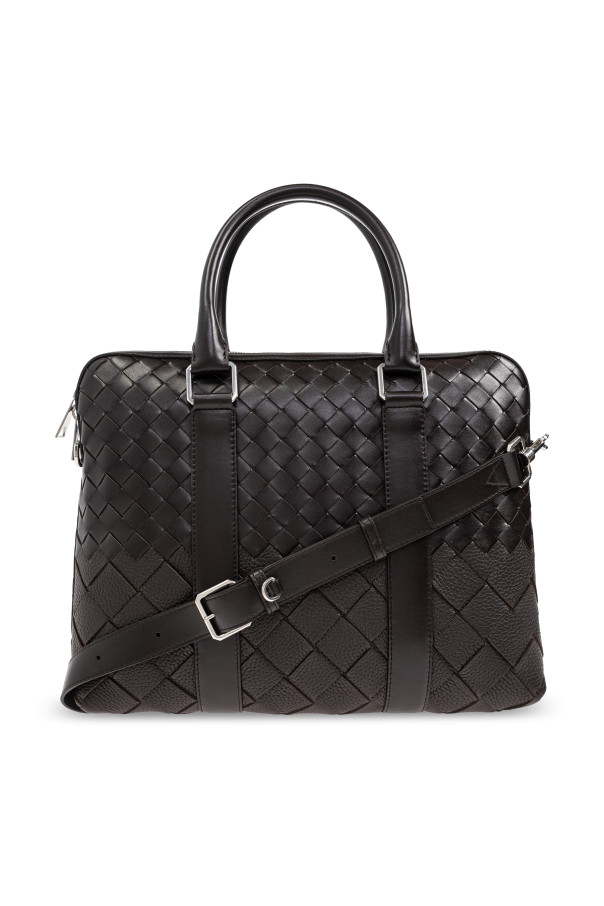 Bottega Veneta - Men - Leather document bag - Brown 920490₽