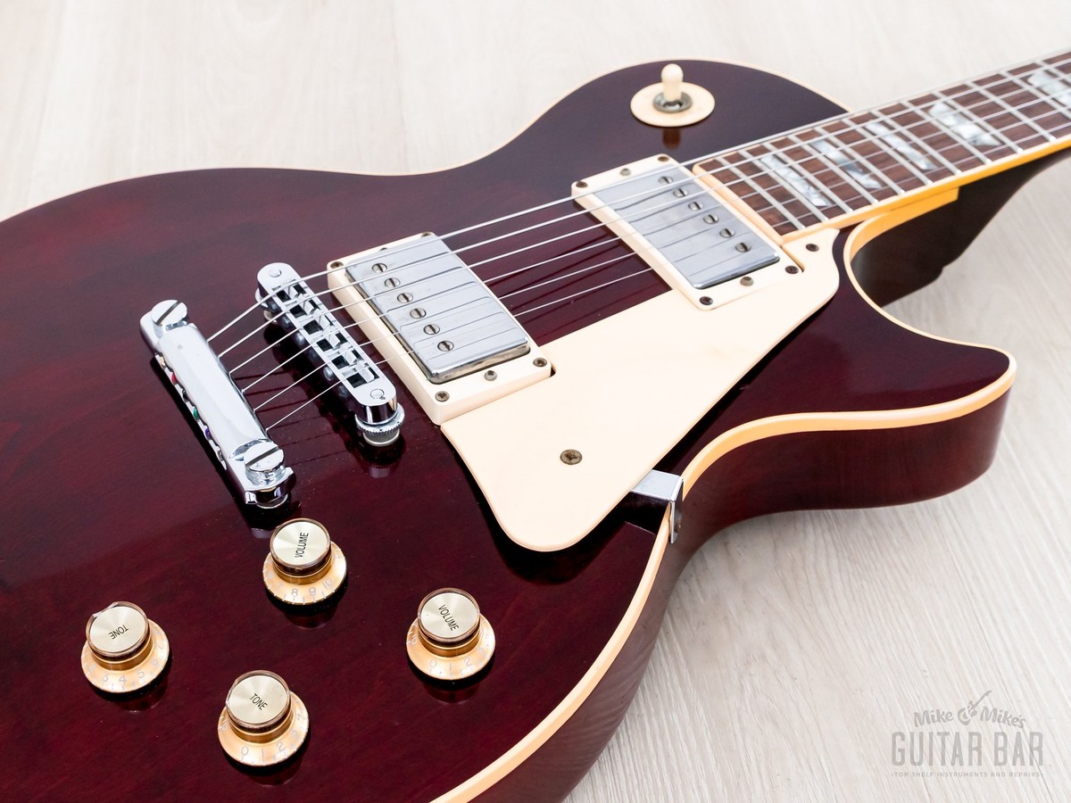 1978 Gibson Les Paul Standard Vintage Guitar Wine Red w/ T Tops