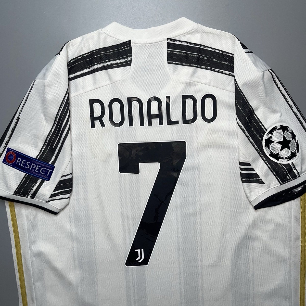 JUVENTUS ADIDAS 2020/2021 FOOTBALL SOCCER HOME JERSEY #7 RONALDO