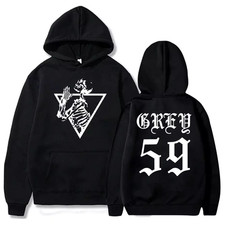 double sided hoodie music lovers, Suicideboys G59 Skeleton Printed Hoodie US sz