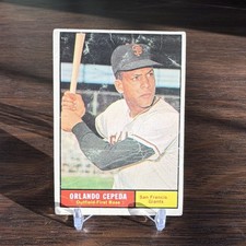 Topps 1961 Orlando Cepeda San Francisco Giants #435 LOW GRADE