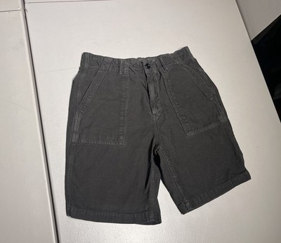 Outerknown Shorts Men's 30 Gray Corduroy Seventyseven Cord Utility Cotton Casual