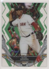 2019 Topps High Tek Green 52/150 Rafael Devers #7 py5