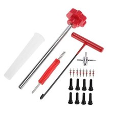 Tire Valve Stem Puller Set Red Puller Multi-Function Wrench TR414 Valve Stem