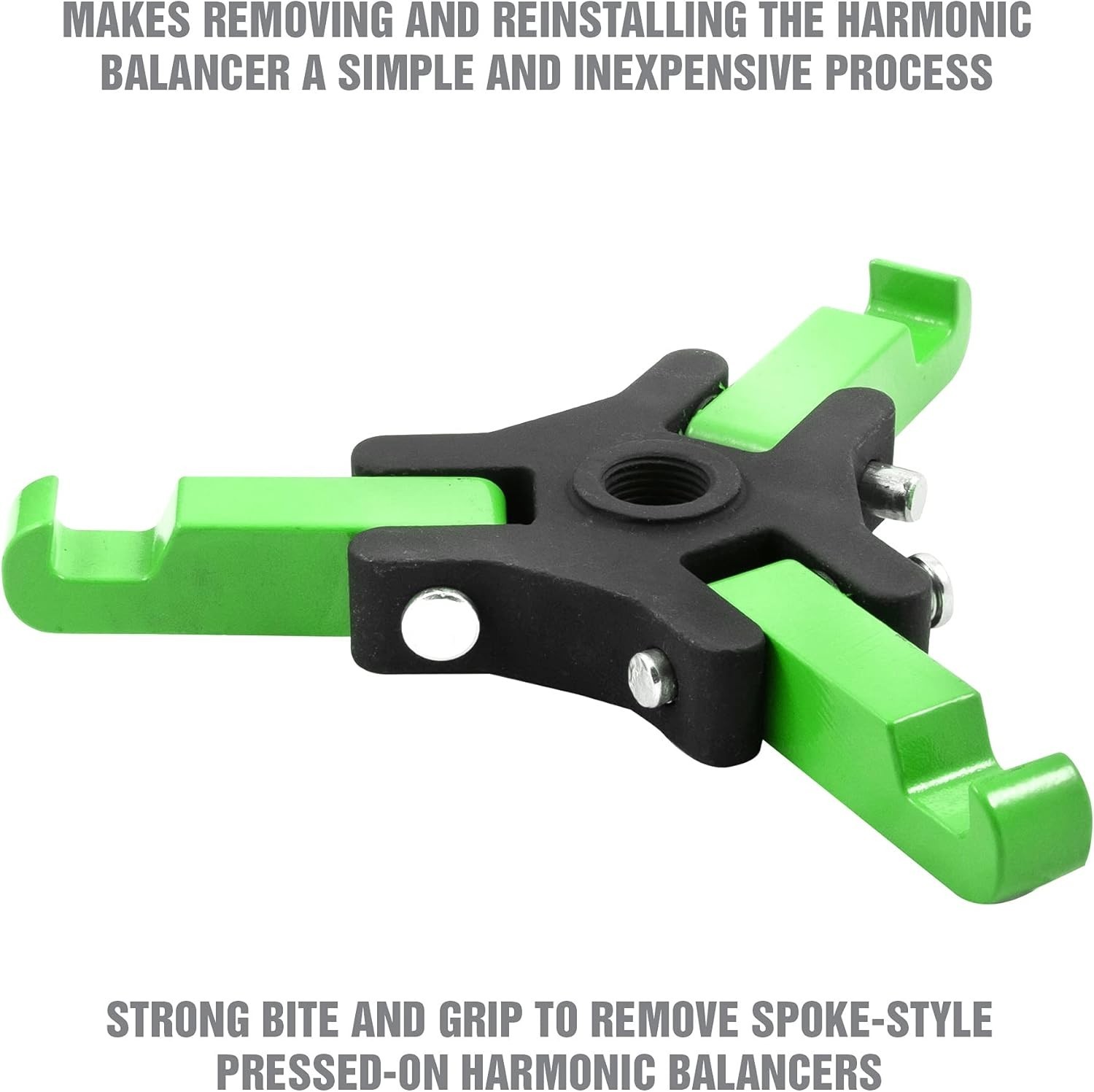 Harmonic Balancer Puller Kit, Adjustable 3-Jaw Puller Fits Most Late Model Ve... thumbnail 6