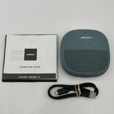Bose SoundLink Micro Portable Bluetooth Speaker - Stone Blue - New