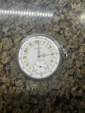 Antique 1925 Elgin Pocket Watch For Parts Or Repair