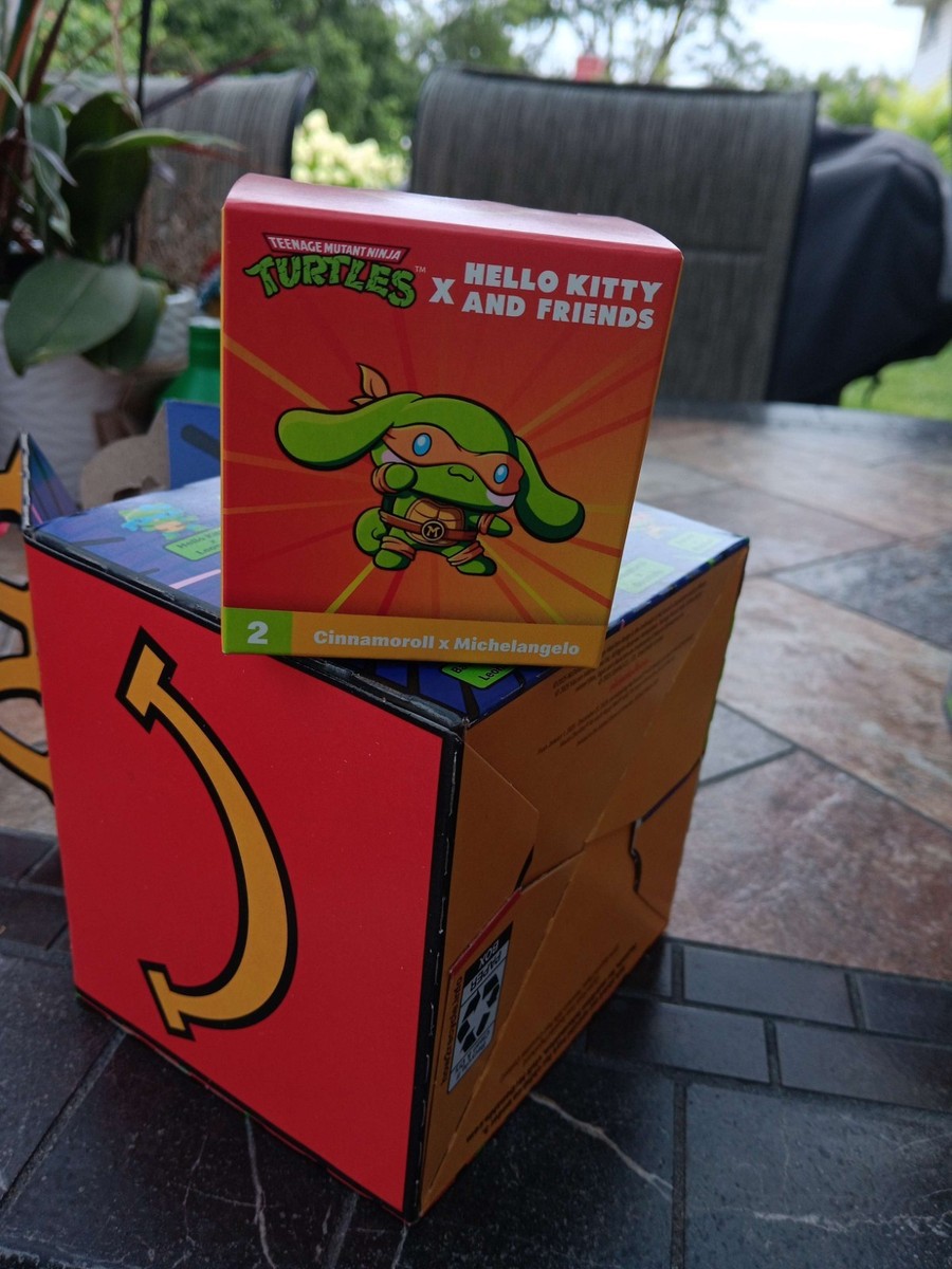 happytomo  2025 McDonalds TMNT Hello Kitty HAPPY MEAL #2 CINNAMON ROLL X