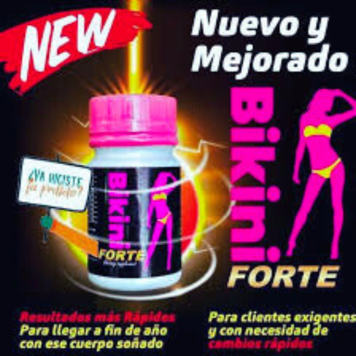 PASTILLAS BIKINI FORTE ORIGINALES 100X100,PIERDE HASTA 12 QUILOS EN 1 MES
