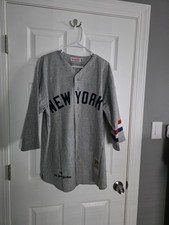 100% Authentic Vintage Mitchell & Ness 1918 New York Yankees Jersey Sz 48 XL 