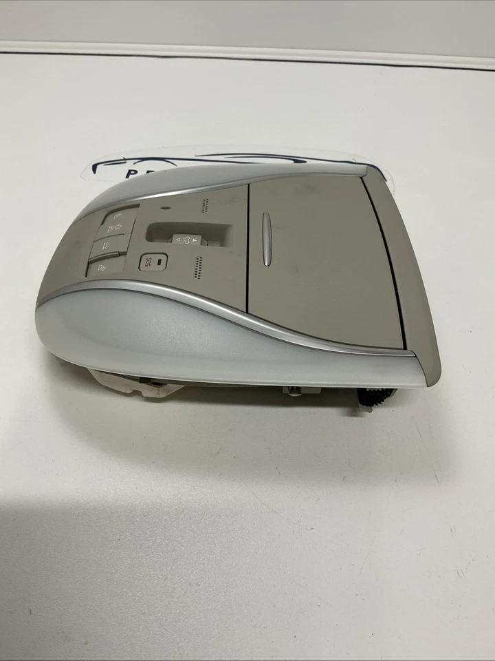 11-13 INFINITI M37 M56 CONSOLA SUPERIOR DOMO LUZ LÁMPARA TECHO INTERRUPTOR OEM Foto 3 de 4