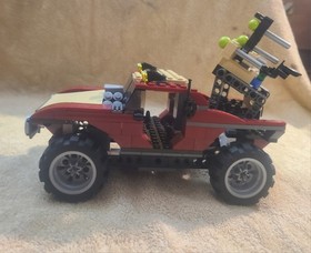 LEGO Dino Attack 7475 Fire Hammer vs. Mutant Lizards 2005 w/ Manual Incomplete