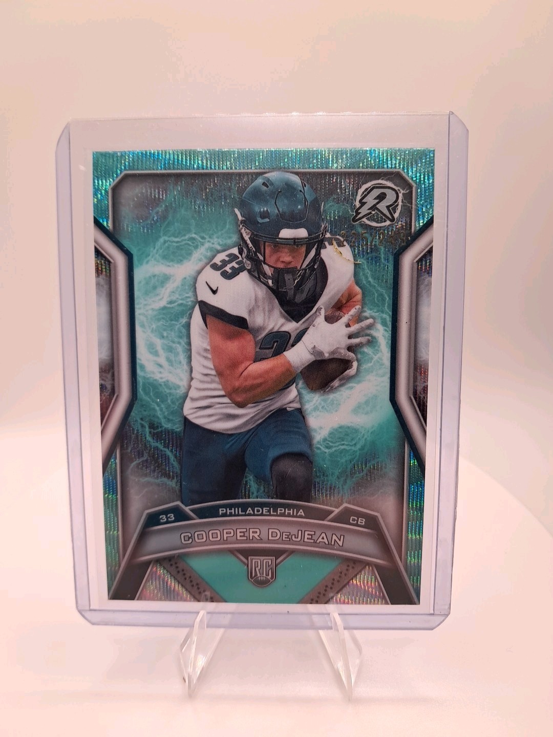 2024 Topps Resurgence  Rookies Cooper DeJean #179 Aqua Surge Refractor /249 (RC)