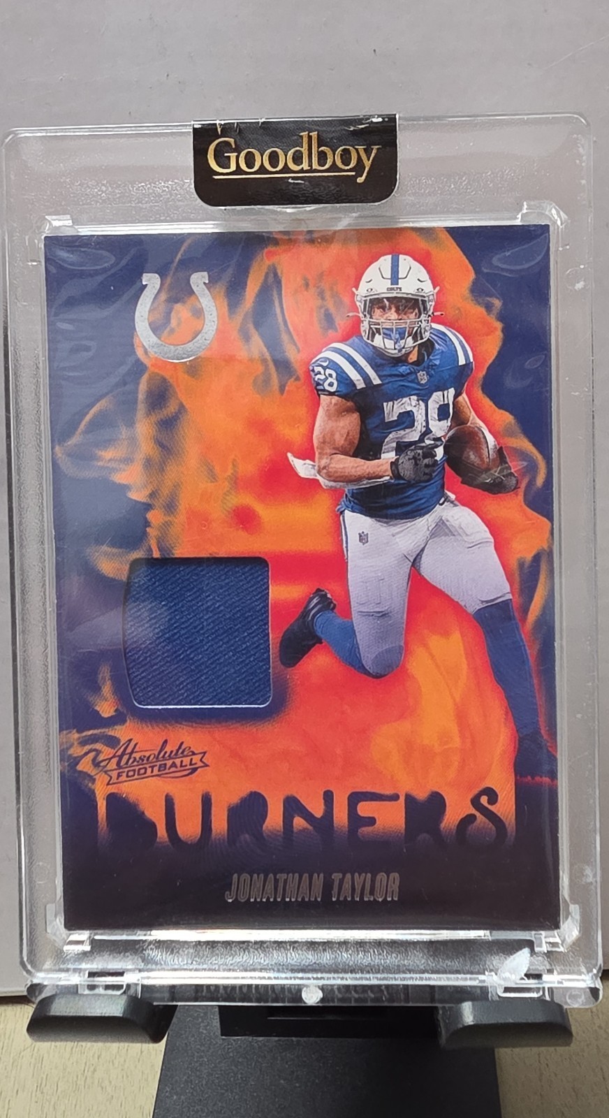 2024 Panini Absolute - Absolute Burners Jonathan Taylor #AB-JTY (MEM)