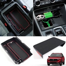 for CRV 2023 2024 2025 2026 Center Console Organizer Tray Armrest Storage Box In