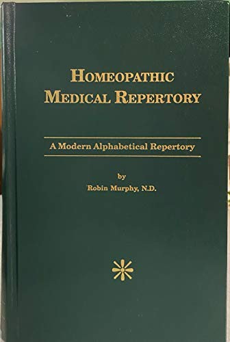 Robin Murphy Repertory & Remedy Guide 2冊 Homoeopathic Medical Repertory: Murphy, Dr Robin