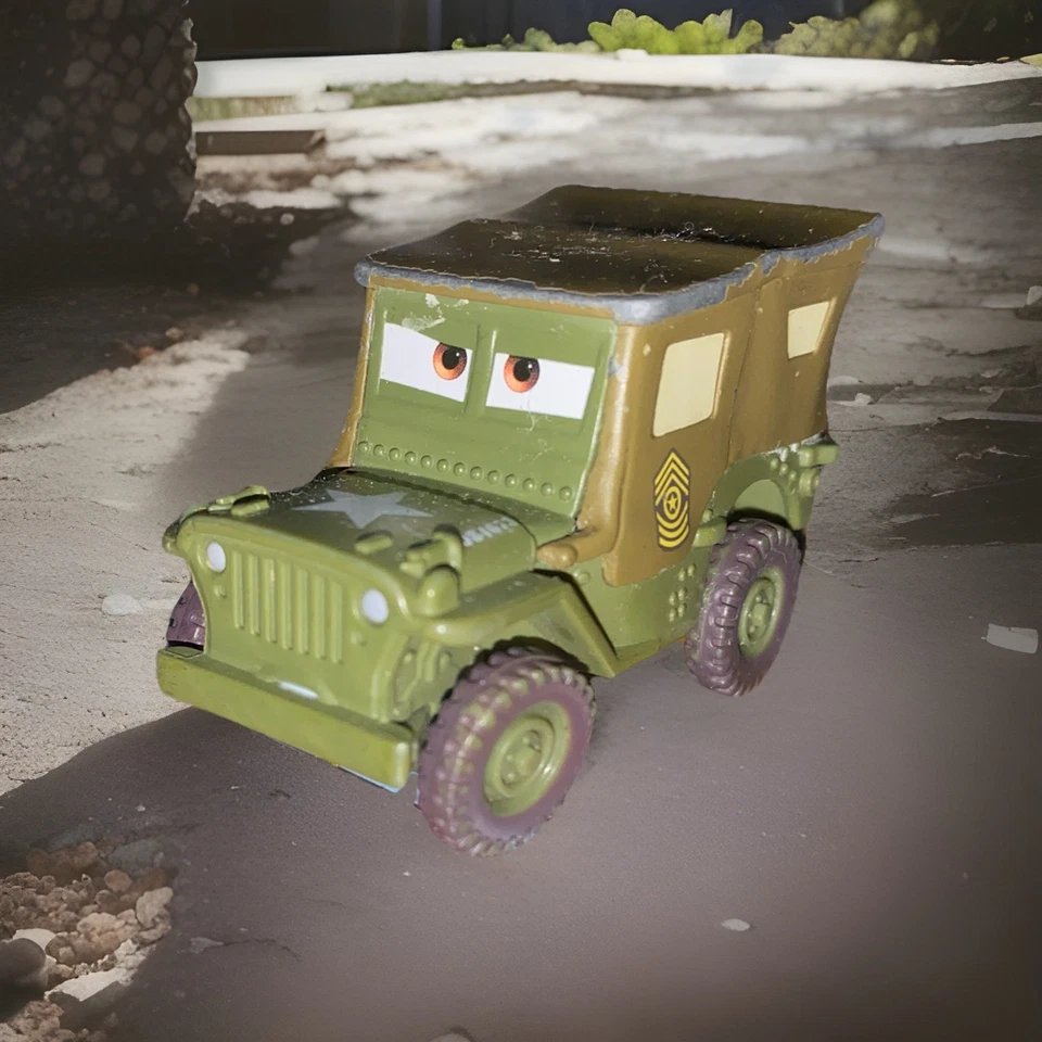 Disney Cars Sarge Jeep Willys - Image 2 of 4