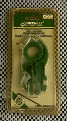Greenlee 45579 Twisted Pair Stripper USA Brand New