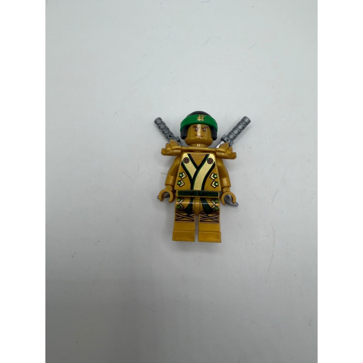LEGO Ninjago Lloyd Golden Ninja Minifigure Legacy Dual Swords Gold