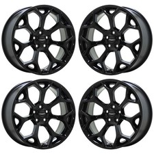 20 Chrysler 300 Gloss Black Wheels Rims Factory Oem Set 4 2539 Exchange