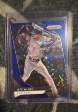 2020 Panini Prizm - Tier II Jeff McNeil Quick Pitch Blue Donut Circle Prizm /199