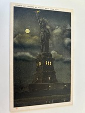 Statue of Liberty at Night New York City New ...
