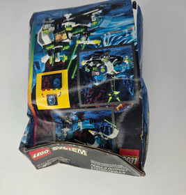 LEGO 6899 Nebula Outpost Exploriens 1996 Vintage Set Partial Seal Damaged Box